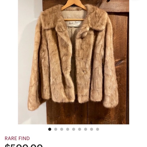 Fenton Jackets & Blazers - Fenton Elegant Brown Fur mink jacket